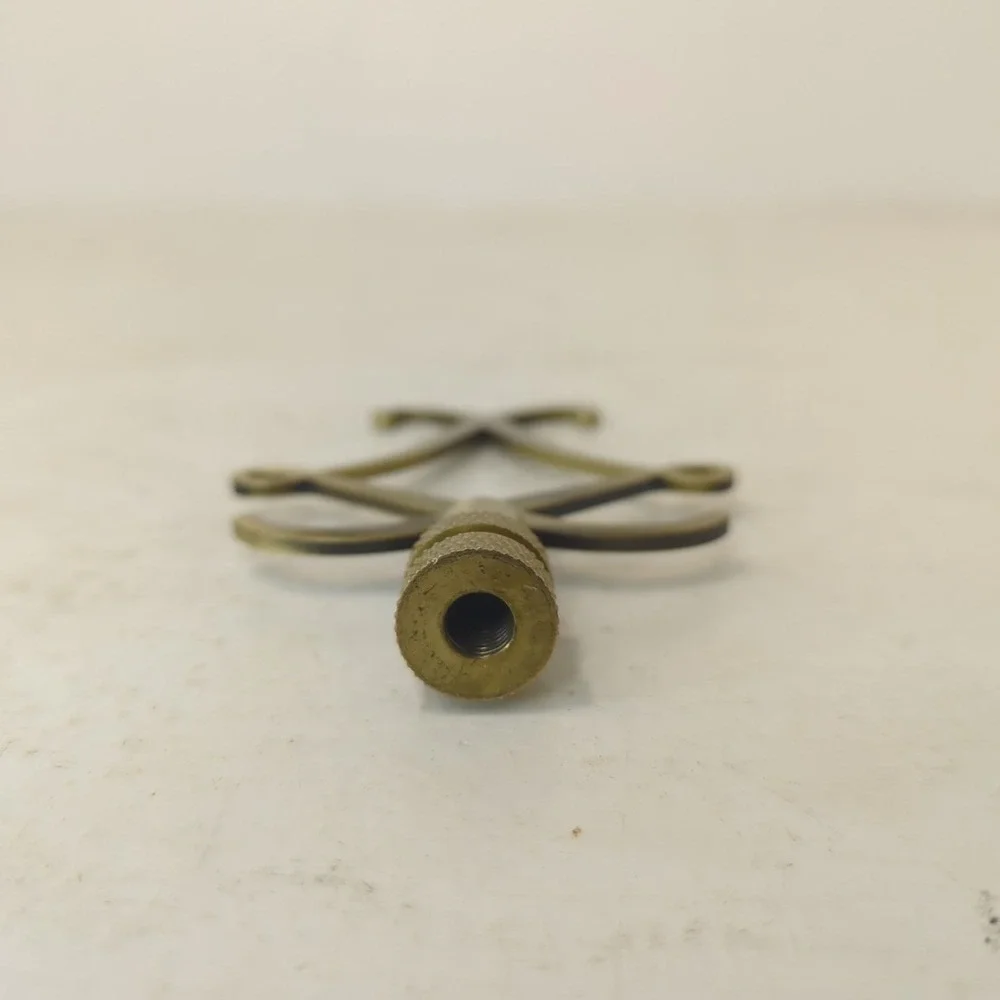 Vintage Solid Brass Lamp Finial 3.25